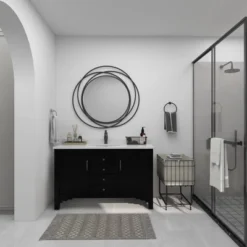 Metal Overlapping Circle Frame Wall Mirror- Olivia & May -Umbra Home Decor Shop GUEST b80dd073 bc59 4ee6 835a 156cb80a52b8