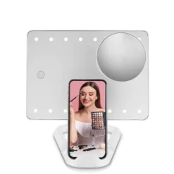 Conair LED Hollywood Lighted Social Media Makeup Mirror - White