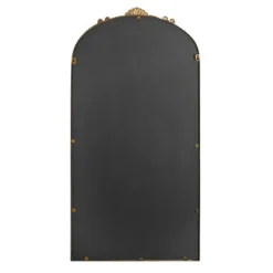 19.5" X 41" Arch Antique Ornate Metal Accent Wall Mirror Gold - Head West -Umbra Home Decor Shop GUEST b8af09d5 0b67 4d9e b742 fece0f36b253