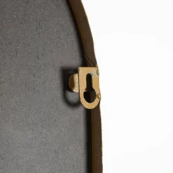 19.5" X 41" Arch Antique Ornate Metal Accent Wall Mirror Gold - Head West -Umbra Home Decor Shop GUEST b9362edb 735b 46e7 a722 290a07b92ab8