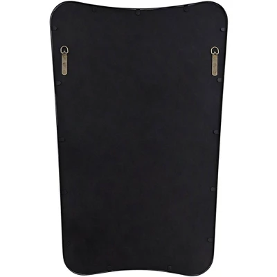 Uttermost Segundo Black Metal 22" X 34" Wall Mirror 5 Uttermost Segundo Black Metal 22" X 34" Wall Mirror - Image 5