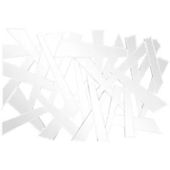 32" X 47" Glass Abstract Wall Mirror Silver - The Novogratz -Umbra Home Decor Shop GUEST baf2a5cb b257 4c8c 8f42 7c617bcb4479