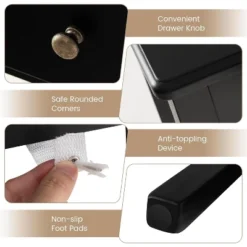 Tangkula Vanity Table Set With Lighted Mirror Adjustable 10 Bulbs Dresser 4 Drawer -Umbra Home Decor Shop GUEST bc682f75 535b 4ee1 a1d0 b319301d1661