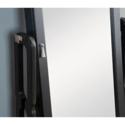 Lola Cheval Mirror/Jewelry Wardrobe Black - Powell Company -Umbra Home Decor Shop GUEST bd023b6a 8099 49e2 99e7 f646a7091120