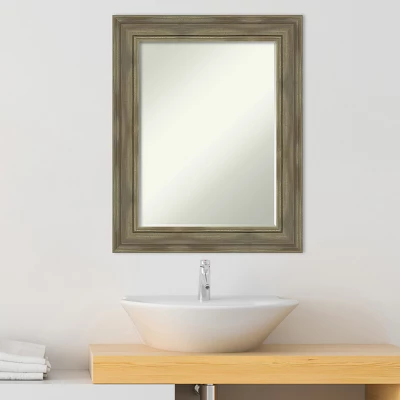 Amanti Art Alexandria Petite Bevel Wood Bathroom Wall Mirror 4 Amanti Art Alexandria Petite Bevel Wood Bathroom Wall Mirror - Image 4