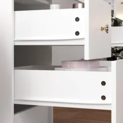 Famapy 43"W Large Vanity Table 9-Drawer Vanity Set With Crystal Pulls And Versatile Mirror Lighting -Umbra Home Decor Shop GUEST be9407d7 f566 4168 9dbd daac174cb990