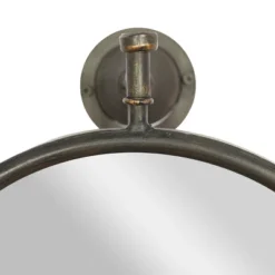 Industrial Wood Oval Shaped Wall Mirror - Olivia & May -Umbra Home Decor Shop GUEST becc98b0 0fc9 4e72 a643 c33b8caff398