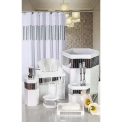 Creative Scents Quilted Mirror White Decorative 6 Piece Bathroom Set 10 Creative Scents Quilted Mirror White Decorative 6 Piece Bathroom Set -Umbra Home Decor Shop GUEST bf17f00d f0b1 4b2e 8cef bd5336c8a5a1