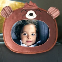 Diono Easy View Bear Baby Car Mirror For Rear Facing Infant, Adjustable, Shatterproof, Crash Tested -Umbra Home Decor Shop GUEST c0576347 b443 4f23 bfe3 4c16b8e7d7de