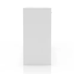 2pc Grayde 3 Drawer Vanity Table And Mirror Set With Bulbs And USB Ports Luminous White - MiBasics -Umbra Home Decor Shop GUEST c18bef89 1c08 4ead 8b98 301aed6f0d89