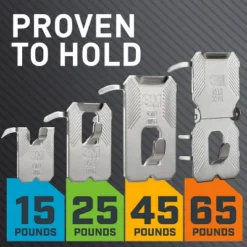 3M Claw Drywall Picture Hanger 65lb With Temporary Spot Marker + 2 Hangers And 2 Markers: Mirror & Picture Hanging Kit -Umbra Home Decor Shop GUEST c4e07c9b fe1f 4b0e 8b55 6ac2034b534c