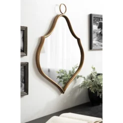 21" X 27" Sarita Decorative Framed Wall Mirror Gold - Kate & Laurel All Things Decor 11 21" X 27" Sarita Decorative Framed Wall Mirror Gold - Kate & Laurel All Things Decor -Umbra Home Decor Shop GUEST c5f9c1fe 7a5c 4ce7 9134 8fa265948cde