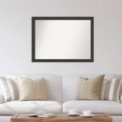 42" X 31" Non-Beveled Rustic Plank Espresso Narrow Wall Mirror - Amanti Art -Umbra Home Decor Shop GUEST c6cedb05 eb4f 4ea0 9f89 d94758e90bd2