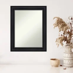 23" X 29" Non-Beveled Astor Black Wall Mirror - Amanti Art -Umbra Home Decor Shop GUEST c6e48480 4a19 44d4 bdc9 d61fa5331022