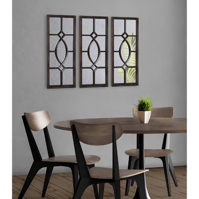 13" X 30" Cassatt Rectangle Wall Mirror Bronze - Kate & Laurel All Things Decor 4 13" X 30" Cassatt Rectangle Wall Mirror Bronze - Kate & Laurel All Things Decor - Image 4