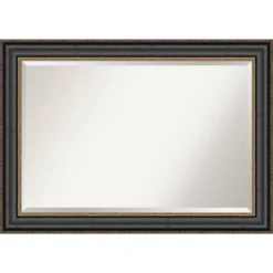 Thomas Bronze Framed Bathroom Vanity Wall Mirror Black - Amanti Art -Umbra Home Decor Shop GUEST caa780ec b726 4c9e a412 99c0f1908017
