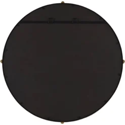 Uttermost Ronson 34" Gold And Matte Black Round Wall Mirror -Umbra Home Decor Shop GUEST cb1861b3 c8c7 42bf 898e 0793cfdc37c9