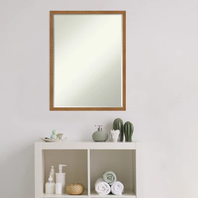 Amanti Art Carlisle Narrow Petite Bevel Wood Bathroom Wall Mirror 7 Amanti Art Carlisle Narrow Petite Bevel Wood Bathroom Wall Mirror - Image 7