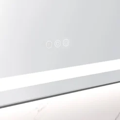 55 X 28 Inch LED Bathroom Mirror With Front And Backlight, Wall Mounted Vanity Mirror With Aluminum Frame,Anti-Fog,Memory, 3 Colors, Stepless Dimmable -Umbra Home Decor Shop GUEST cbcef3e1 901d 4d1a 82ac c91298052bf9