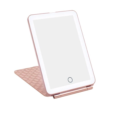 Impressions Vanity Fleur Touch Pad Mini Tri-Tone LED Makeup Mirror 16 Impressions Vanity Fleur Touch Pad Mini Tri-Tone LED Makeup Mirror - Image 16