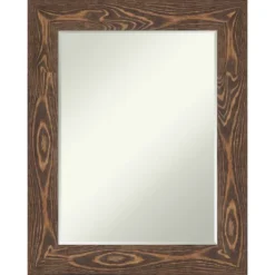 Amanti Art Bridge Petite Bevel Wood Bathroom Wall Mirror -Umbra Home Decor Shop GUEST ce014b91 8af4 424e b587 c216609053ba