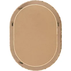 Noble Park Tioga Oval Vanity Wall Mirror Modern Natural Woven Rattan Frame 26 1/2" Wide For Bathroom Bedroom Living Room House Office Home Entryway -Umbra Home Decor Shop GUEST d03fd2bd 1b6d 45cb b58c 67ac81a90331