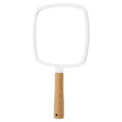 Unique Bargains Square Portable Handheld Wood Handle Vanity Cosmetic Makeup Mirror 1 Pc -Umbra Home Decor Shop GUEST d3adc50c 1b0b 4854 ad84 eafa10c13fe9