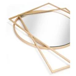 Pinnacle Decorative Wall Mirror Gold - ZM Home -Umbra Home Decor Shop GUEST d43d87e6 a655 4b4a 8627 107225a4ca9c