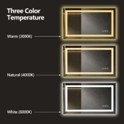 24x32 Inch Frameless LED Bathroom Mirror,Smart Mirror -Umbra Home Decor Shop GUEST d47c99e9 3d86 4508 8b98 7a068829c22c