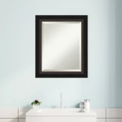 Trio Oil Rubbed Framed Bathroom Vanity Wall Mirror Bronze - Amanti Art -Umbra Home Decor Shop GUEST d4c195d1 5f83 43fa 938f 6907441fb83c