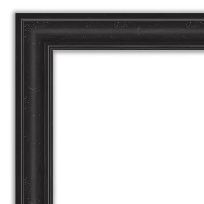 24" X 30" Non-Beveled Shipwreck Black Bathroom Wall Mirror - Amanti Art 2 24" X 30" Non-Beveled Shipwreck Black Bathroom Wall Mirror - Amanti Art - Image 2