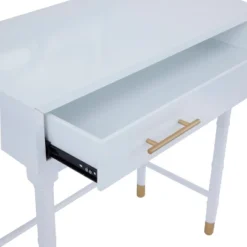 Set Of 2 Traditional Wood Console Tables With Mirror White - Olivia & May 9 Set Of 2 Traditional Wood Console Tables With Mirror White - Olivia & May -Umbra Home Decor Shop GUEST d5edc990 dba5 492e b6e5 1e92cf651660