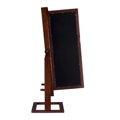 Chiara Cheval Mirror/Jewelry Wardrobe Walnut - Powell Company 5 Chiara Cheval Mirror/Jewelry Wardrobe Walnut - Powell Company - Image 5