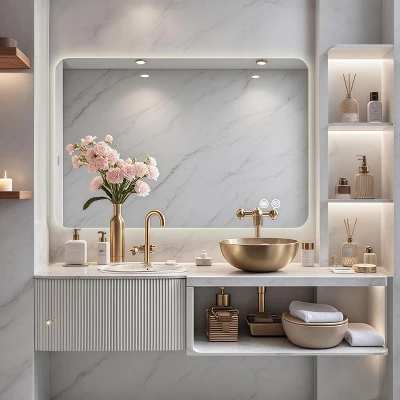 24" X 36" Rectangular Backlit Bathroom Mirror 5 24" X 36" Rectangular Backlit Bathroom Mirror - Image 5