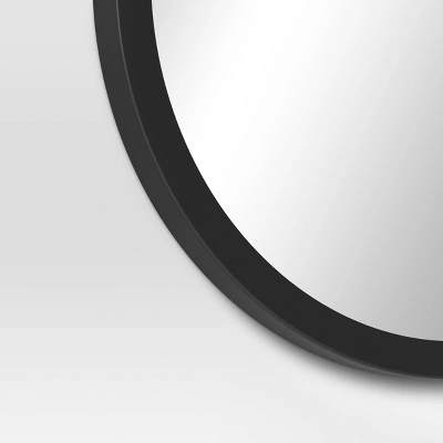 20" Round Wall Mirror Black - Room Essentials™ 3 20" Round Wall Mirror Black - Room Essentials™ - Image 3