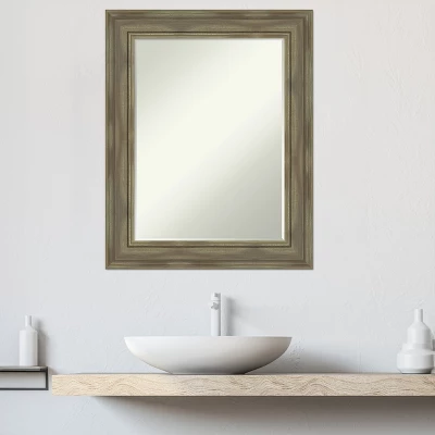 Amanti Art Alexandria Petite Bevel Wood Bathroom Wall Mirror 9 Amanti Art Alexandria Petite Bevel Wood Bathroom Wall Mirror - Image 9
