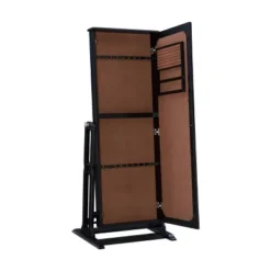 Lola Cheval Mirror/Jewelry Wardrobe Black - Powell Company -Umbra Home Decor Shop GUEST df8243ef 8618 4f66 b99a 200b8ca4d62a