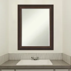 Amanti Art Lara Bronze Petite Bevel Wood Bathroom Wall Mirror 28.5 X 22.5 In. 12 Amanti Art Lara Bronze Petite Bevel Wood Bathroom Wall Mirror 28.5 X 22.5 In. -Umbra Home Decor Shop GUEST dfcf7e9d d325 47e8 a1ae ca6883cb87cd