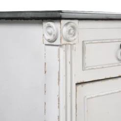 Magg 4 Drawer Jewelry Chest With Flip Up Mirror Antique White/Antique Gray Two Tone - HOMES: Inside + Out -Umbra Home Decor Shop GUEST e0626f9b a18b 4848 9b5d 067d725e4b93