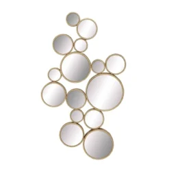 Metal Bubble Cluster Wall Mirror Gold - CosmoLiving By Cosmopolitan -Umbra Home Decor Shop GUEST e3be32e0 6b66 4e4b 8342 97b21b55da0a