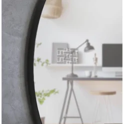28" Rollo Round Wall Mirror Black - Kate & Laurel All Things Decor 9 28" Rollo Round Wall Mirror Black - Kate & Laurel All Things Decor -Umbra Home Decor Shop GUEST e4076a3c dfc9 4483 b08c 31e6e2c412ea