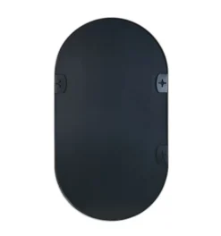 Serio 20"x 30" Modern Oval/Pill Shaped Wall Mount Mirror,Horizontal/Vertical Hanging Aluminum Alloy Frame Mirror-The Pop Home -Umbra Home Decor Shop GUEST e43eaee4 424a 4996 a6f7 be6a30297038