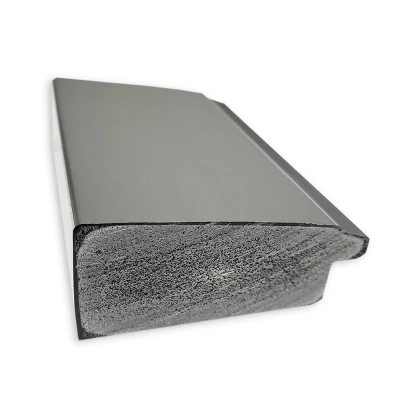 40" X 28" Non-Beveled Vista Brushed Nickel Bathroom Wall Mirror - Amanti Art 1 40" X 28" Non-Beveled Vista Brushed Nickel Bathroom Wall Mirror - Amanti Art