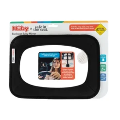 Nuby X Safe In The Seat Soft Fabric Backseat Baby View Mirror -Umbra Home Decor Shop GUEST e5651183 fe1d 437f ad0b 11776158a49f