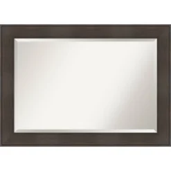William Framed Bathroom Vanity Wall Mirror Espresso - Amanti Art -Umbra Home Decor Shop GUEST e67e0237 a1a9 48c6 a336 a504aa8db156