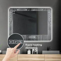 36x28 Inch Bathroom Mirror, Vanity Mirror For Bathroom, Anti-Fog Lighted Vanity Mirrors For Wall Mounted, 5 Level Adjustable, Horizontal/Vertical -Umbra Home Decor Shop GUEST e92b7396 0b85 4338 9a8c b67232fc2f16