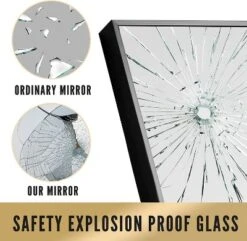 Guse Full Length Mirror, Aluminum Alloy Frame, Free Standing Or Wall Mounted - The Pop Home -Umbra Home Decor Shop GUEST e9c6d43f f41e 4860 822b 0fa443d218a5