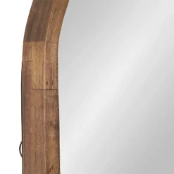 24" X 36" Hutton Arch Wall Mirror Rustic Brown - Kate & Laurel All Things Decor -Umbra Home Decor Shop GUEST eae15ca6 d8d5 4706 b97f b983014ca2d6