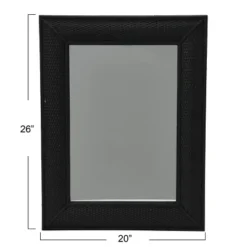 Firwood Rattan Wall Mirror Black - Storied Home -Umbra Home Decor Shop GUEST ebc593ef e942 4521 b42d 7dc378cc955e