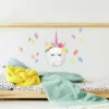 Floral Unicorn Mirror Wall Decal - RoomMates